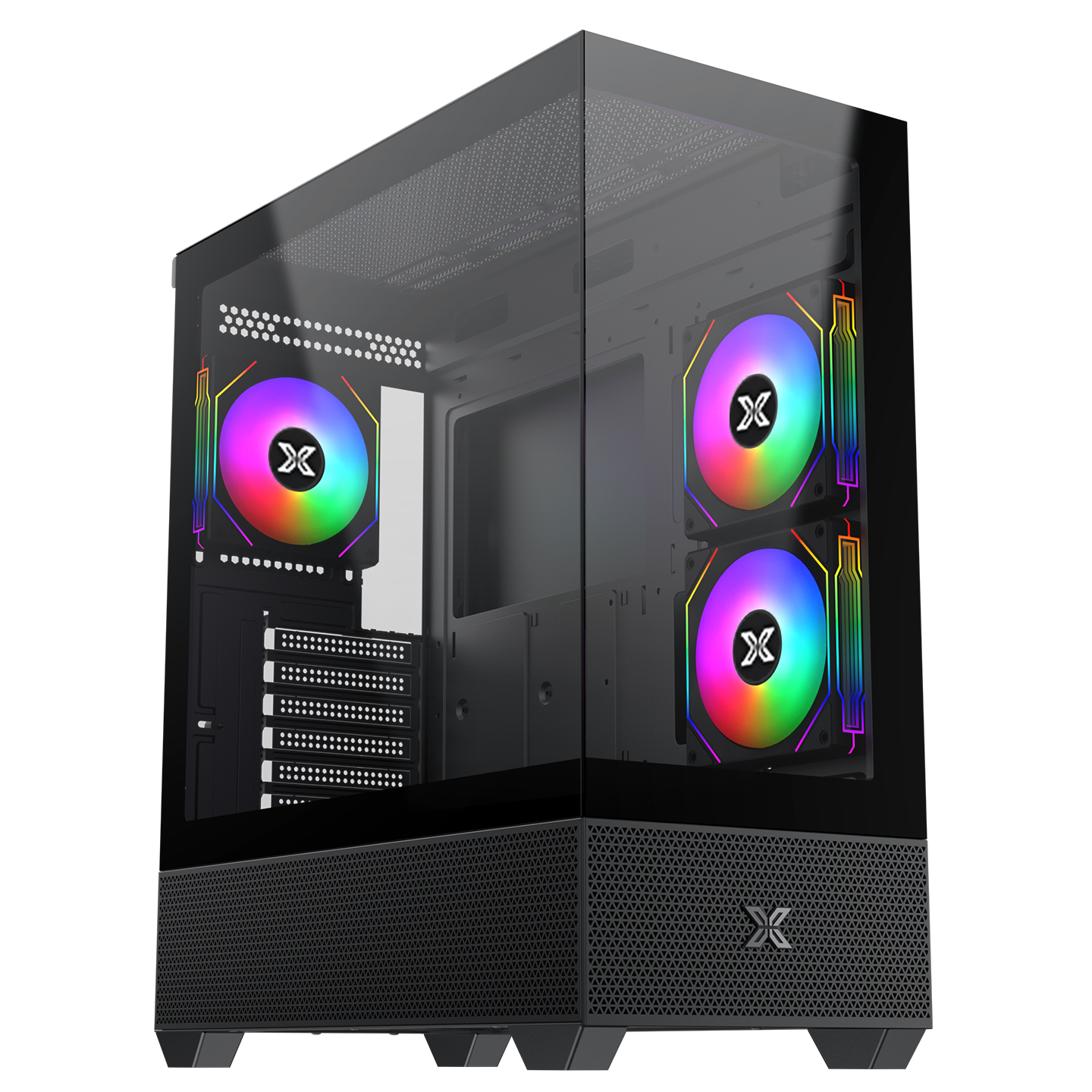 Xigmatek EN46896 Alphard Siyah ODIN II 750W 3*12cm Z120F Fixed RGB E-ATX Siyah
